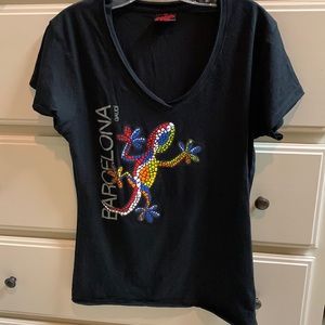 Souvenir shirt from Barcelona Spain